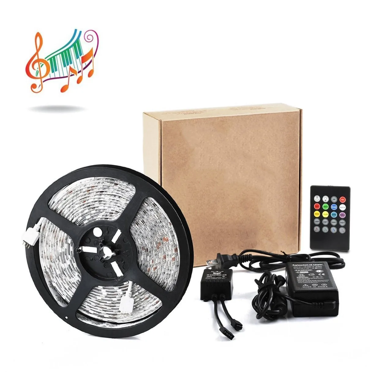 

LED Music Controller/Set Light Belt + 20-Key Music Controller/LED Amazon Hot Selling/Manufacturers Direct Selling