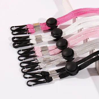 

2pcs Adjustable Face Mask Extension Lanyard Handy&convenient Ear Holder Mask Rest Hang On Neck String &ear Rope Accessories