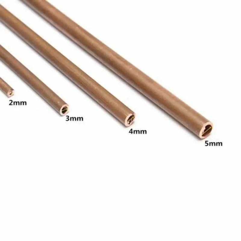 1pcs 200/250/300/500mm Length High Quality Copper Tube Plumbing Pipe/Tube  DIY Rod 1mm - 18mm Inner Diamete