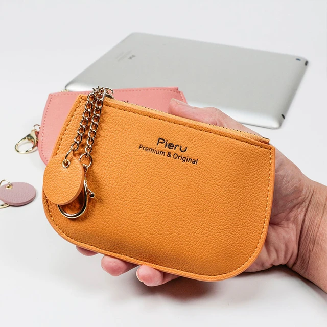 Portable Ultra-thin Coin Purse Women Card Holder Small Zipper Wallet Coin  Purse Prevent RFID Female ID Business Credit Card Bags - AliExpress