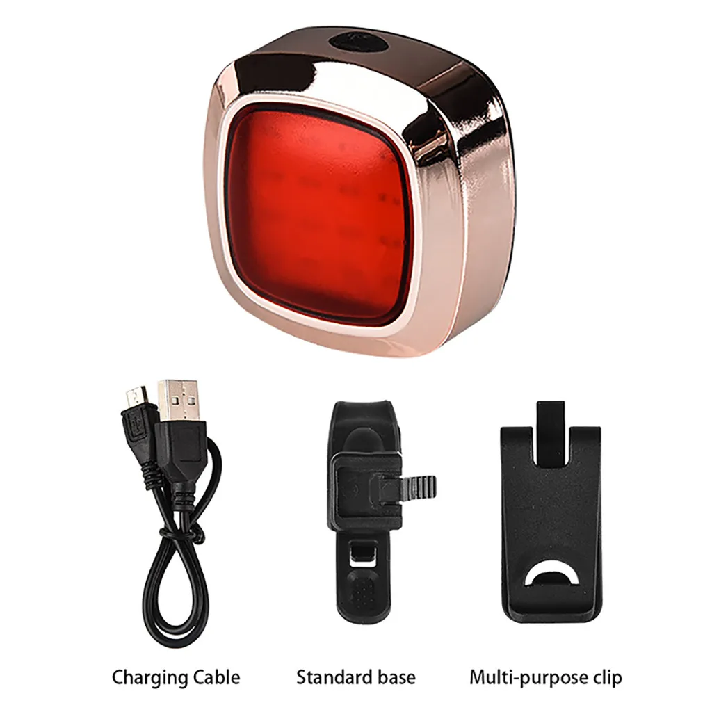 Sale Safety taillight Bike parts USB Charging Brake Induction Safe riding Waterproof Safety taillight Waterproof Safety taillight #BZ 0 Sale Safety taillight Bike parts USB Charging Brake Induction Safe riding Waterproof Safety taillight Waterproof Safety taillight #BZ 0