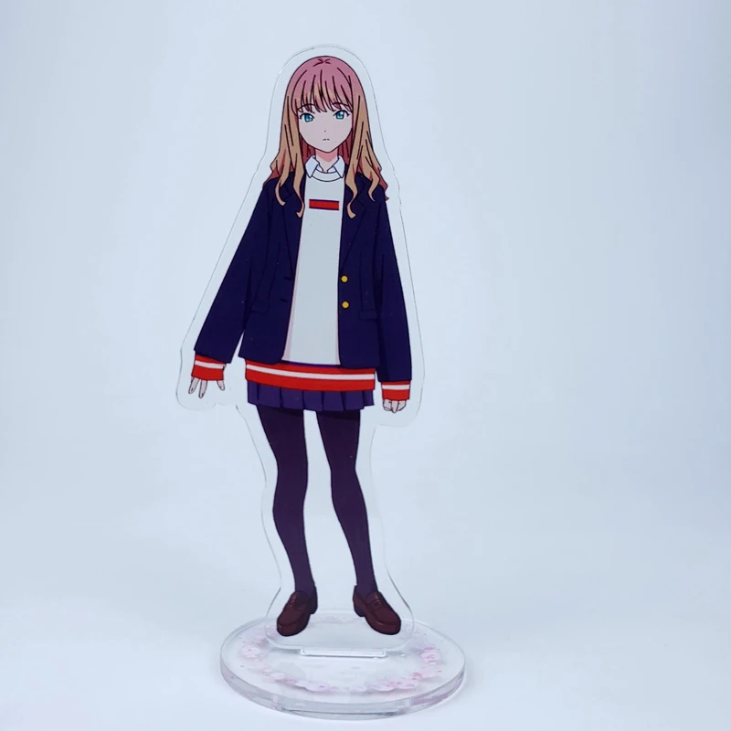 Stand Figure Japanese Anime SSSS.GRIDMAN Shinjo Akane Takarada Rikka Cosplay Acrylic Desktop Model Display Charm Decor Toy Gifts elvira costume Cosplay Costumes