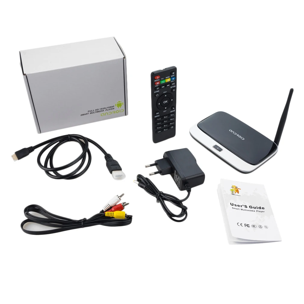 

CS918 Professional 2G+8G RK3229 Quad Core CPU Home TV BOX Top Bluetooth 4.0 Entertainment Device For Android 4.4