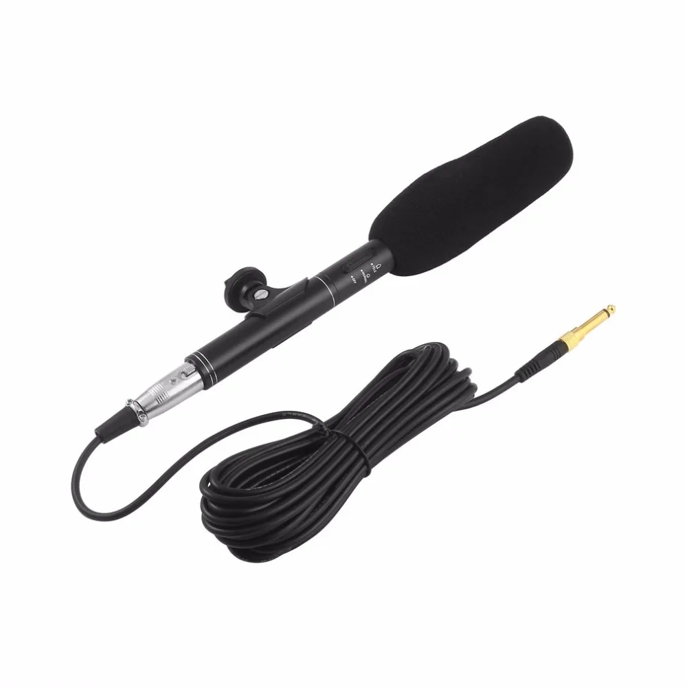 Professional High Sensitivity Vioce Recording Broadcast Stereo Condenser Interview Uni-Ultra-Directional Microphone