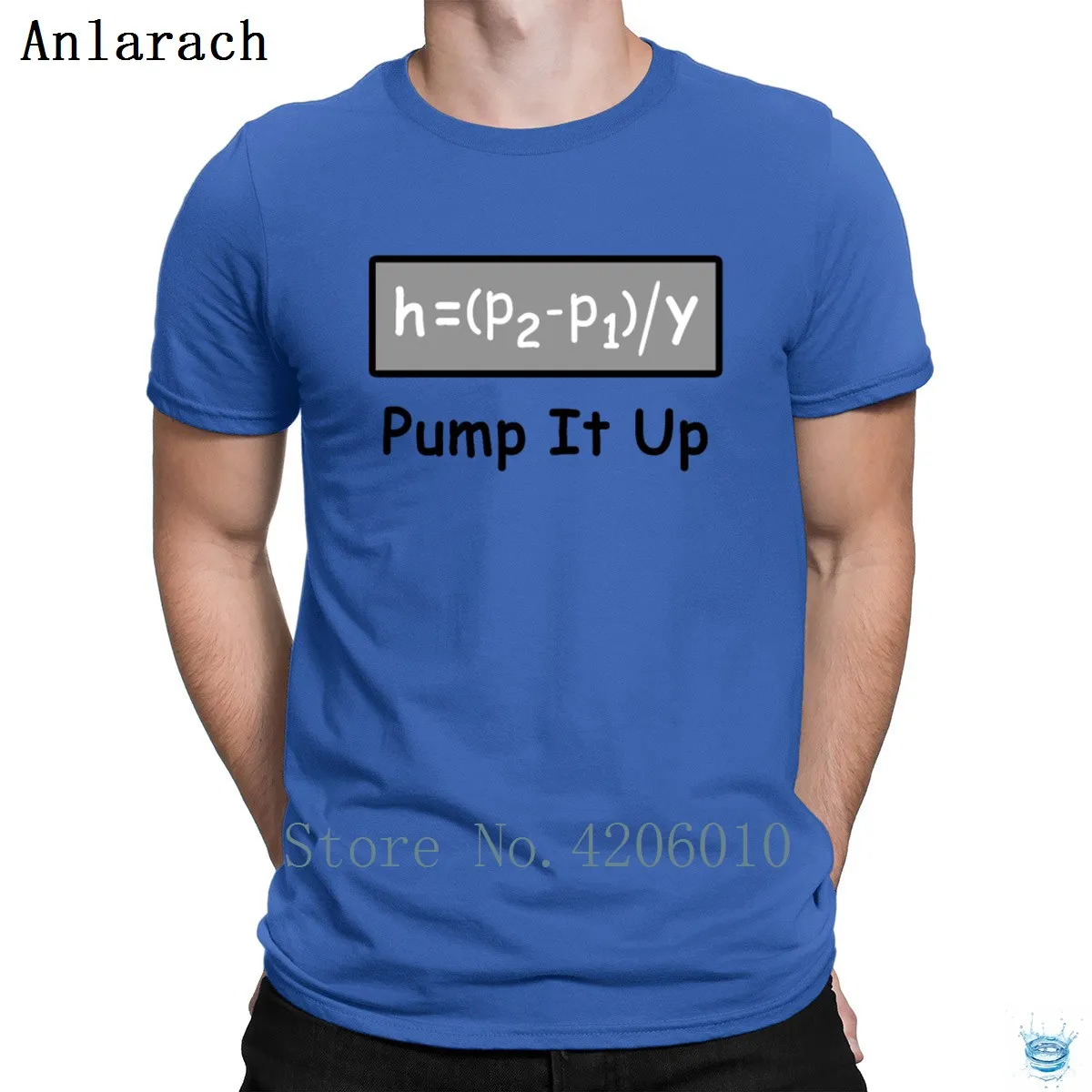 Pump It Up футболки Письмо Солнечный свет причудливый настроить футболка для мужчин комический наивысшего качества Футболка Топ S-3xl - Цвет: Royalblue