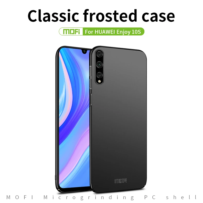 MOFi чехол для телефона для huawei Enjoy 10s Пластиковый Матовый Жесткий чехол для huawei Enjoy10s оболочка ПК Тонкий чехол