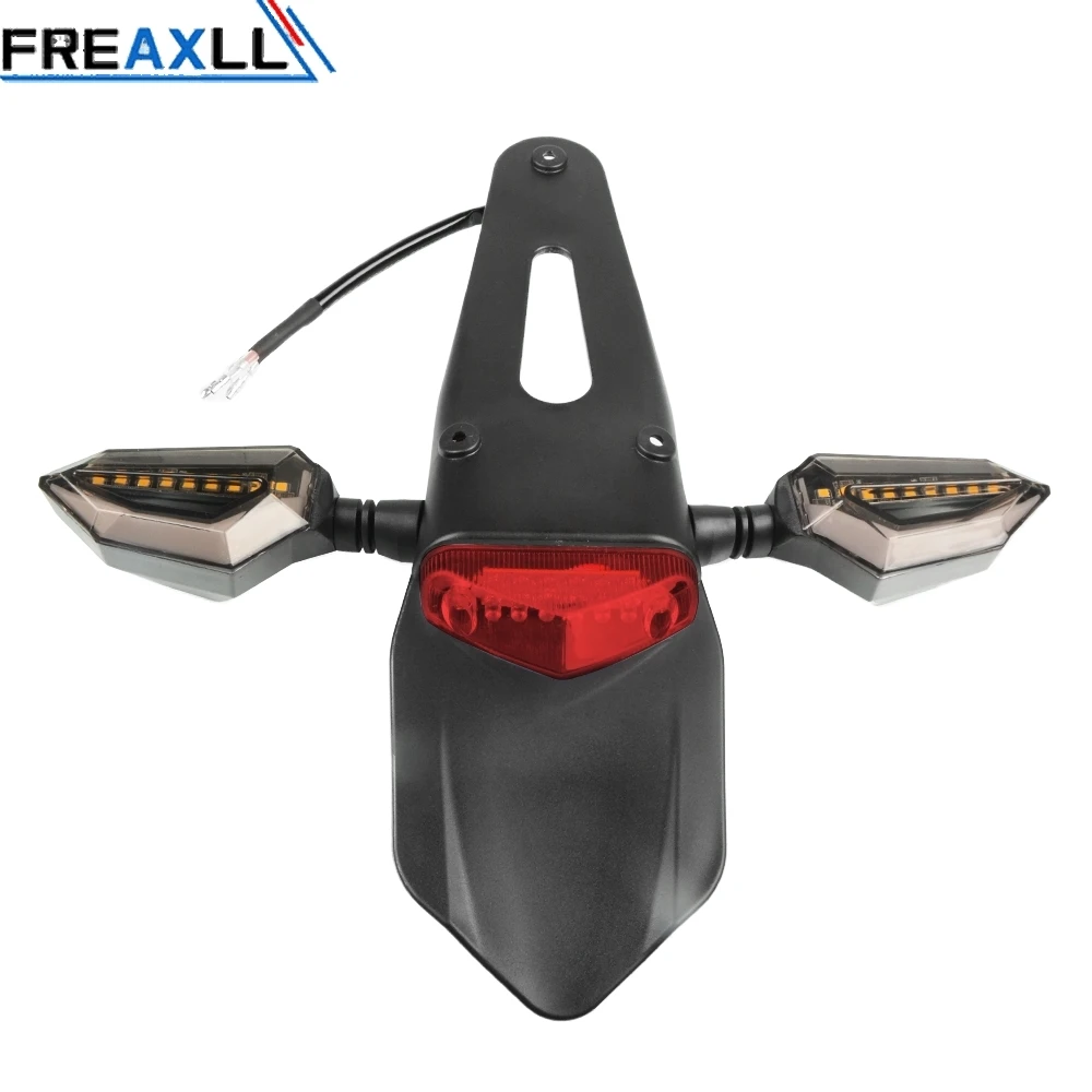 

Motorcycle LED Tail Light Turn Signal Light For YAMAHA TRICKER YZ450FX XTZ250 2006-2017 2007 2008 2009 2012 2013 2014 2015