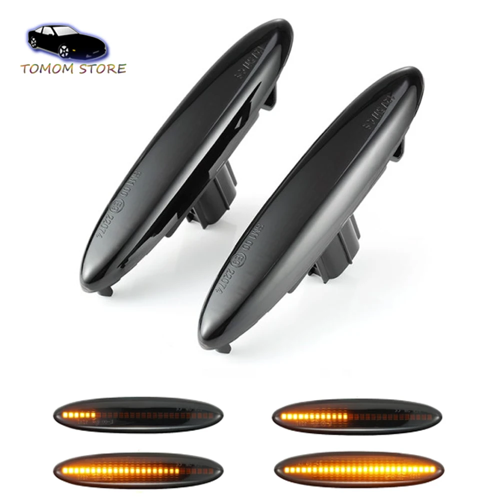 

Dynamic LED Turn Signal Indicator Lights For Toyota Camry Crown Royal Saloon Highlander Kluger GSU 4 Mark X S18 Soarer