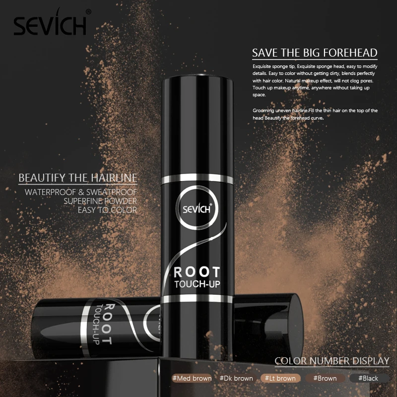 Hair Concealer 2.5g Hair Shadow Powder Hair line Modified Repair Shadow Trimming Powder Makeup Concealer Beauty Edge Control