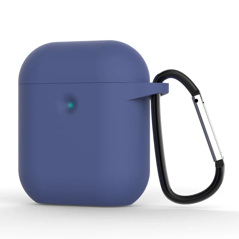 10 Чехол для наушников из ТПУ и волокна для Airpods 1 2 чехол бизнес Мягкий ТПУ полный защитный чехол для Airpods 2 Чехол Мягкий чехол - Цвет: 10