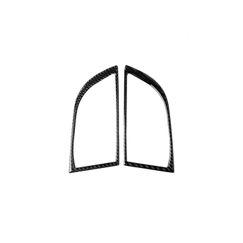

Replacement Headlight Trim Sticker Exterior Carbon Fiber Black Wear-resistant