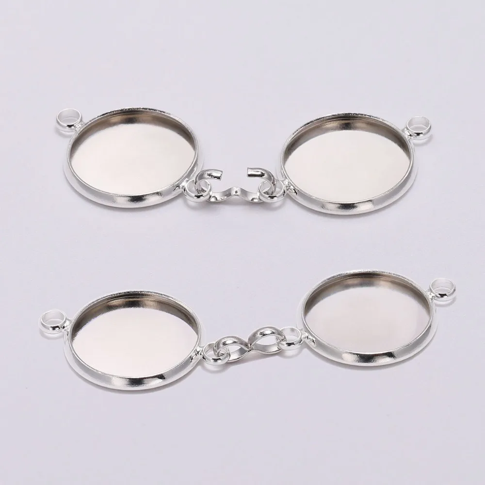 Gold Jewelry Making Connectors – 100-Piece Set of DIY Bracelet Charms and Metal Findings Accessories