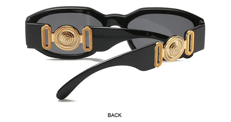 Designer Sunglasses For Men Vintage Square Frame Cool Shades_voghion.com