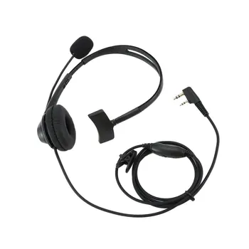 

Walkie Talkie Headset Sponge Earpad Earpiece PPT Mic Accessories For Kenwood Baofeng UV-5R BF-888S Retevis H777 RT5R C9009A