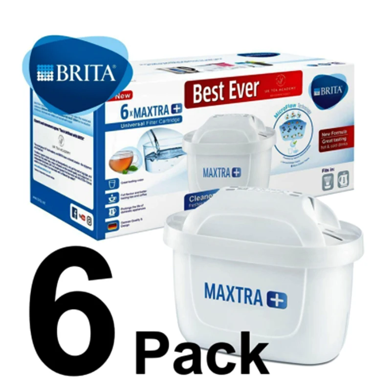 3 x BRITA Maxtra Plus Water Filter Jug Replacement Cartridges Refills UK Pack 