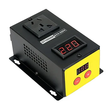 

AC 220V 45A 10000W High Power Controller Electronics Voltage Organ Electric Machinery Fans Variable Speed Controller