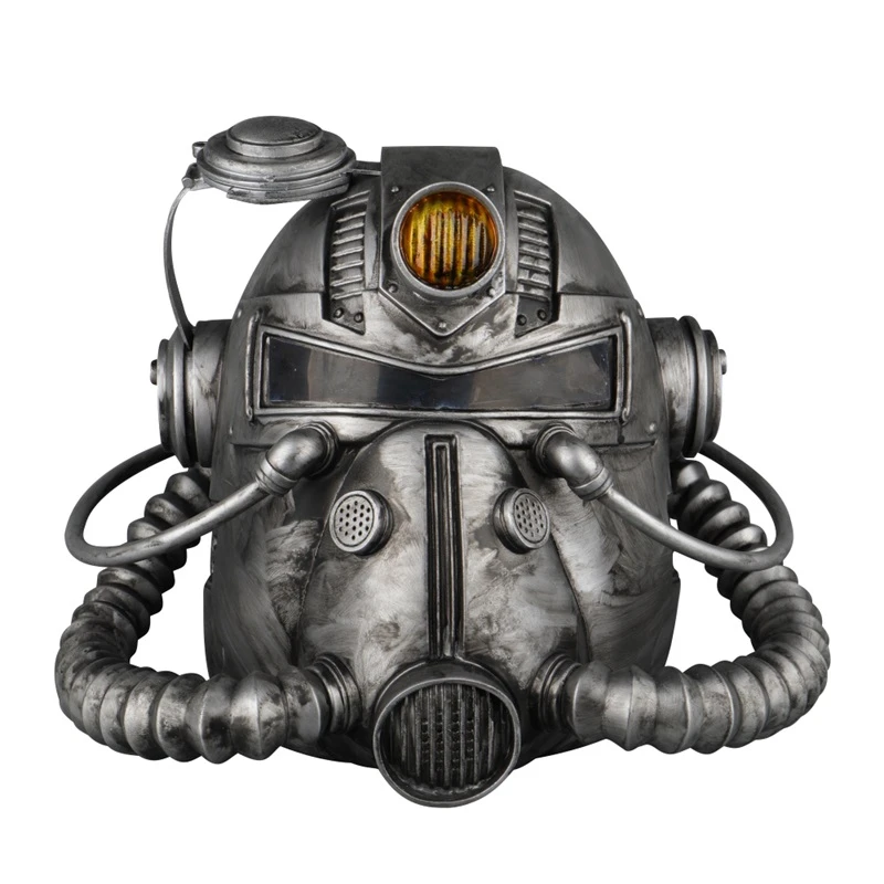 Fallout 76 Vault Boy Cosplay Radiation Soft Pvc Mask Power