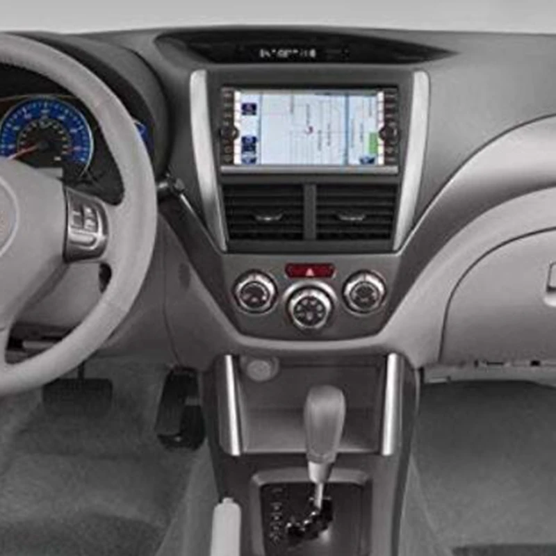 Двойной Дин Радио фасции Для Subaru Forester 2008-2012 Impreza 2007-2012 Радио Стерео тире Установка отделка комплект рамка
