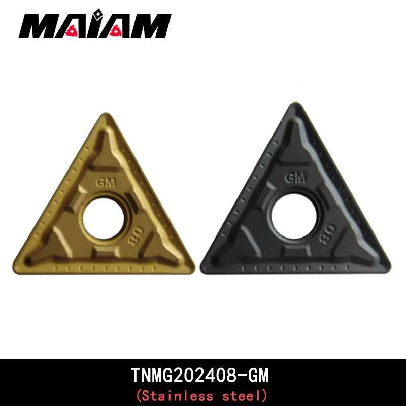 

High quality TNMG220408 GM External Triangle carbide CNC Insert(blade) For milling Steel, stainless steel