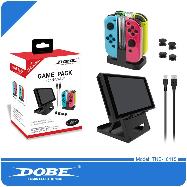 

Switch game set Switch fixed charger Switch four sufficient crystal case yao gan mao TNS-18115