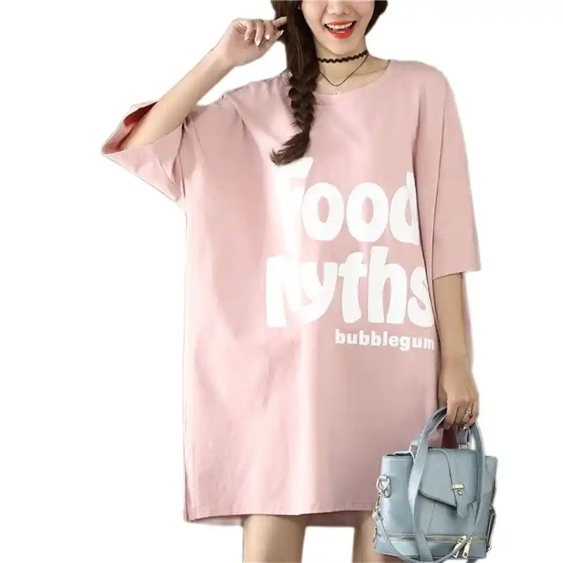 Oversized t shirt women's plus size Clearance