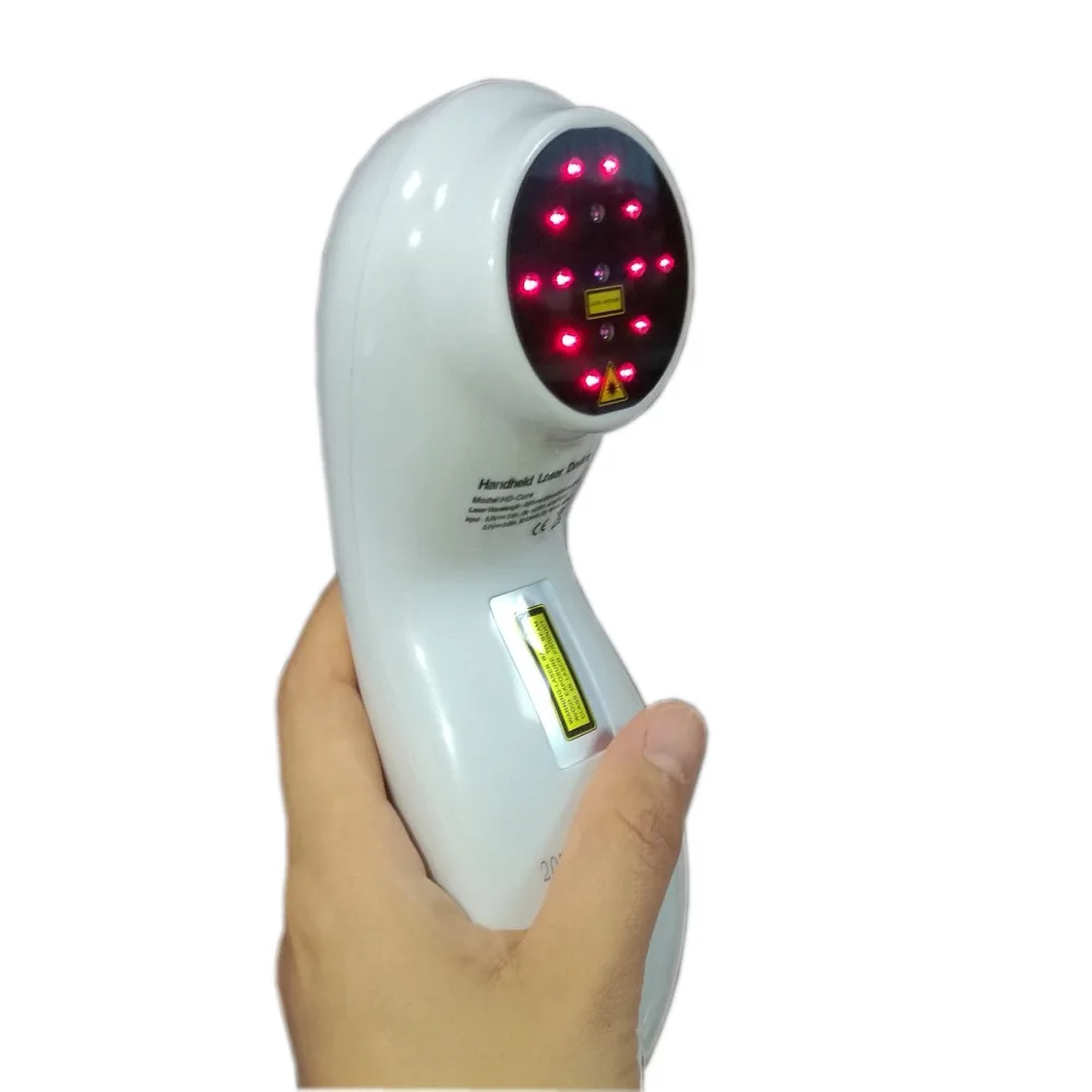 510mw New Cold Laser Therapy Red Light Device Handy Cure Pulse Pain Relief Therapeutic Medical with Safety Glass | Красота и здоровье
