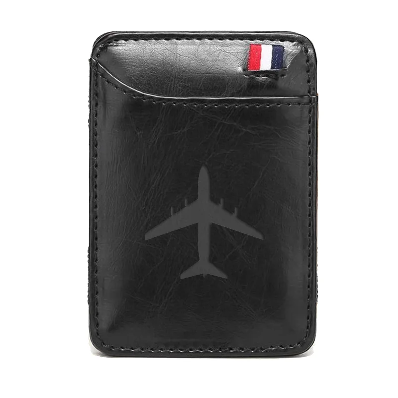 Wallet Purse Money-Clips-Card Aircraft Magic High-Quality Women Cash-Holder Fashion Men