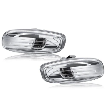 

DHBH-1 Pair Car LED Side Indicator Repeater Light Left Right Lamp 6325G5 6325G6 for Peugeot 308 3008 207 5008
