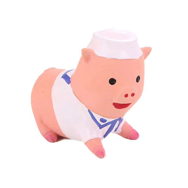 Игрушка для собак Cachorro латексная Жевательная пищалка, писклявый звук, игрушки для игр в форме животного, щенок, собак Mascotas Chien Honden Hond Perros - Цвет: 6