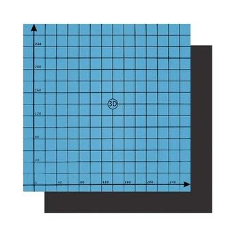 

Flex Magnetic Two Layer Print Hot Bed Sticker Build Surface Tape For 3D Printer Build Platform Heated Bed Compatible With Creali