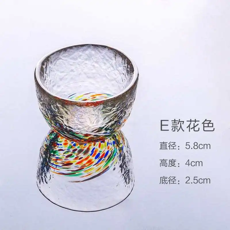 Heat Resistant Small Tea Glass Cup, Japanese Traditional Teacup, Sake Shot, Limited, 1 Pc