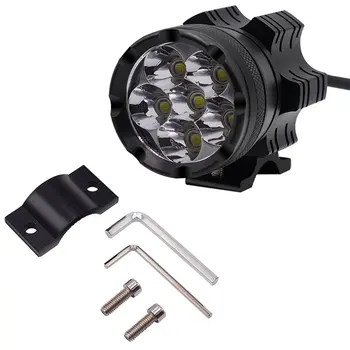 

Motorcycle Light Externally Always Bright Waterproof Spotlight 9V-48V Aluminum Alloy Led Headlight Headlights 30W