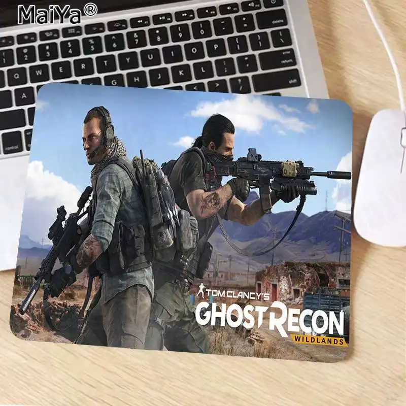 No Lock Edge18x22cm MaiYa, высокое качество, Tom Clancys Ghost Recon willland, коврик для мыши для ноутбука, компьютера, гладкий коврик для письма, настольные компьютеры, мат, игровой коврик для мыши - Цвет: No Lock Edge18x22cm