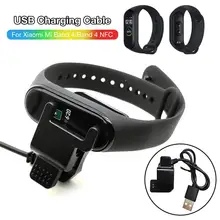 USB Charging Cable Charger Adapter For Xiaomi Mi Band 4 NFC Disassembly-free Cable Data Cradle Dock Pedometer Fitness Accessory