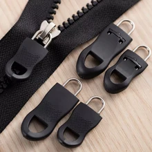 8/16Pcs 4 Styles Multi Functional Pull Head Resin Zipper Plastic Pull Head Luggage Shoes  Pull Piece Clothing Zipper Head