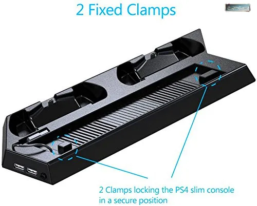 Многофункциональная вертикальная подставка для PS4 кулер контроллер вентилятора зарядная станция с игровым накопителем и зарядным устройством Dualshock