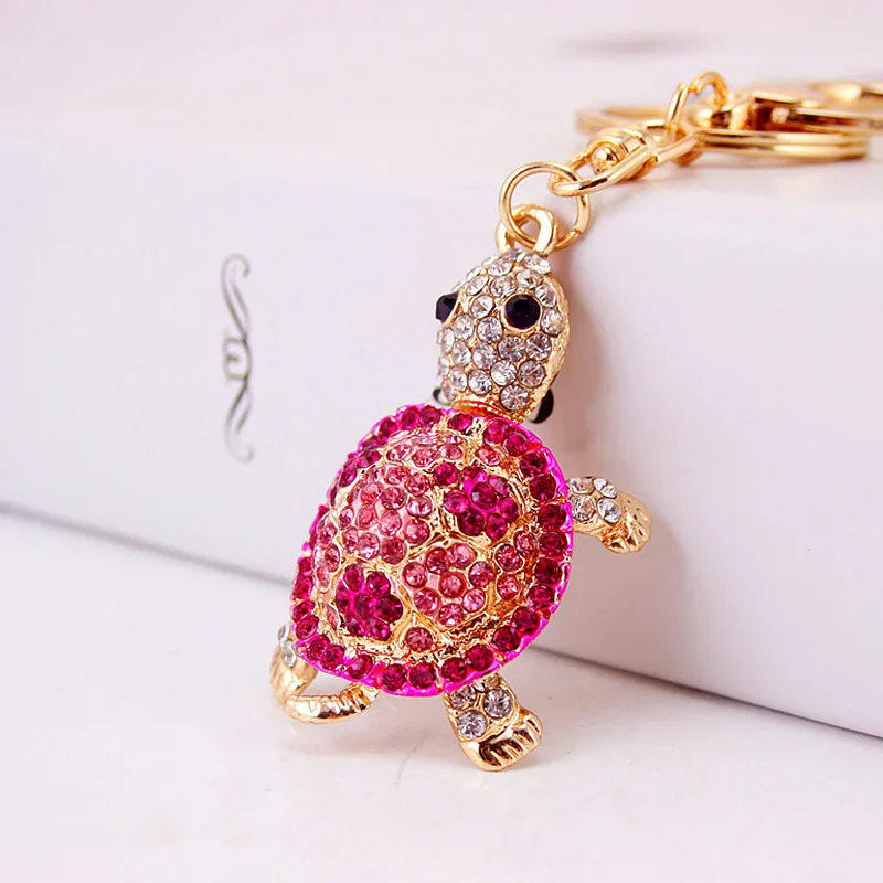 Portachiavi con strass tartaruga ciondolo | SHEIN ALIA