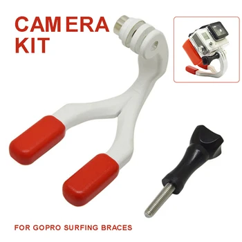 

1pc Durable Surfing Lightweight Portable Braces Connector Surf Camera Accessories Mouth Set For Gopro Hero 6/5/4/3