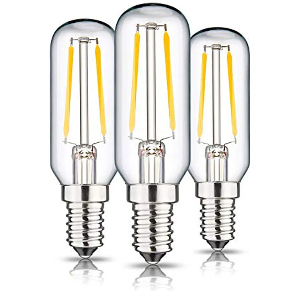 SES E14 T25 светодиодный 2 Вт 4 Вт плита колба лампы 20 Вт 40 Вт лампа накаливания, Замена светодиодный Эдисон лампа накаливания лампа для бытовой
