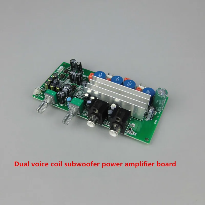DC24V 2*100 Вт TPA3116 мини двойная звуковая катушка сабвуфер цифровой усилитель