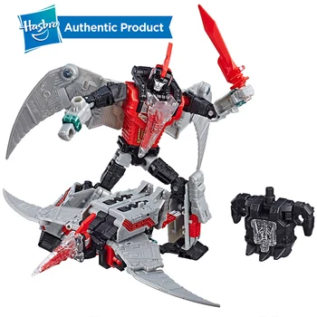 

Hasbro Transformers Generations Dinobot Red Swoop Power of the Primes Deluxe Class Figure Special Edition Red Redeco Robot