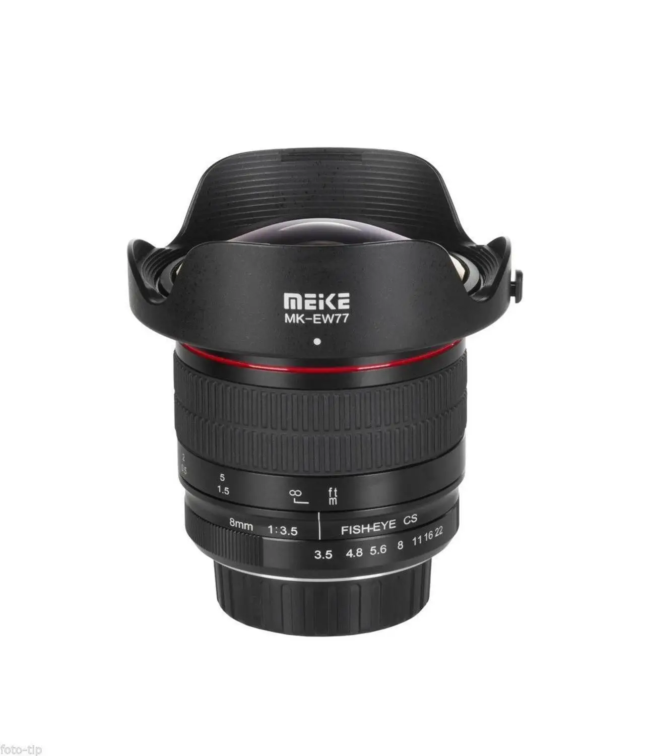 Широкоугольный объектив рыбий глаз Meike 8 мм f3.5 для Sony Alpha и Nex беззеркальная с