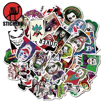 

25/50Pcs Joker Stickers For DIY Luggage Phone Laptop Bag Graffiti Stickers Waterproof DIY Decals