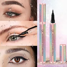 Водонепроницаемый жидкая Косметика для макияжа Косметическая подводка для глаз, карандаш-подводка для глаз Стойкая подводка для глаз вкладыш PenLine макияж глаз жидкая подводка в ручке