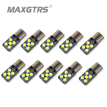 

10x Super Bright Ultrathin T10 194 168 W5W 10SMD 3030 LED Replacement LED CanBus interior lighting LED Bulb Parking Light 12V