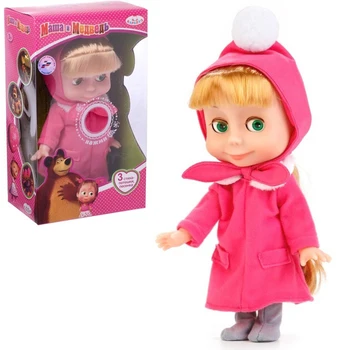 

Interactive doll "Masha", tells poetry, nursery rhymes, sings a song, 25 cm