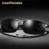 Gafas de sol polarizadas de aluminio y magnesio para hombre, lentes de sol de aviación HD, gafas de conducción, deportivas, para hombre ► Foto 3/6