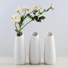 Современные Простые керамические искусственные вазы для цветов, Настольная Ваза, европейский стиль, украшение дома, цветочный горшок, креативные подарки