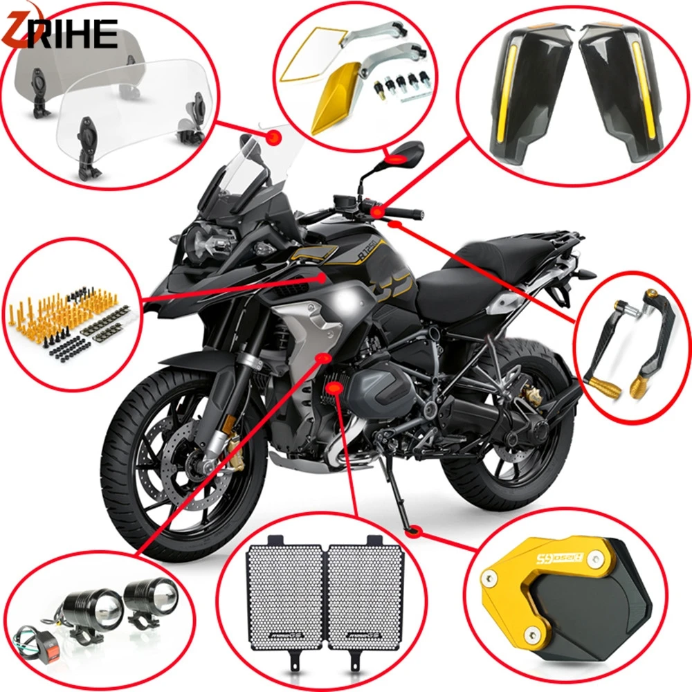 Для BMW R1250GS/ADV 2019 решетка радиатора защита рук Защита двигателя ветровое стекло