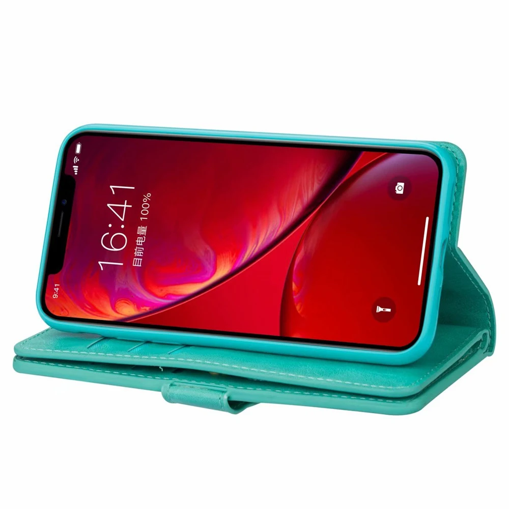 iPhone 11 9卡拉链皮套 (19)
